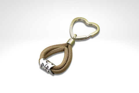 Schlüsselanhänger für Frauen- Personalisierte Schlüsselanhänger-Individuelle Schlüsselanhänger Leder - JAEE Namensschmuck