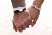 Partnerarmbänder - Armbänder für Paare - Liebesarmbänder - Individueller Schmuck für Mann Frau - JAEE Namensschmuck