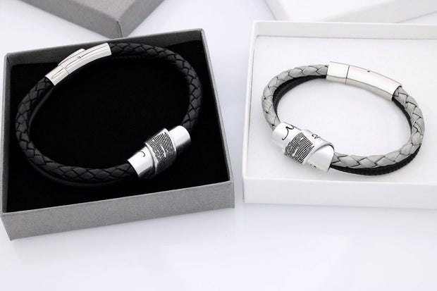 Personalisierte Fingerabdruck Armbänder - Sentimental Geschenk - Handschrift Armband - Fingerabdruck Schmuck - JAEE Namensschmuck