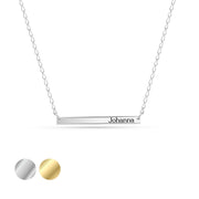 Damen Bar-Halskette | MEMOR | mit Wunschgravur