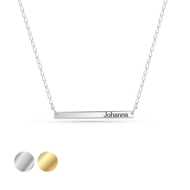 Damen Bar-Halskette | MEMOR | mit Wunschgravur