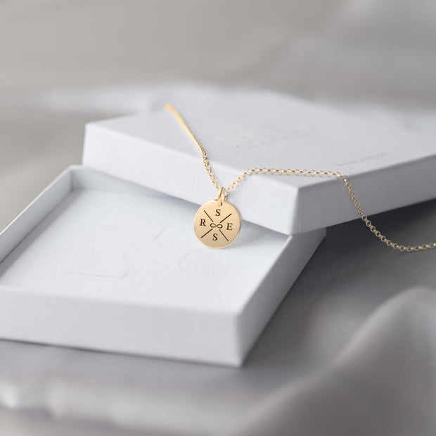 Damen Halskette | COMPAGES | mit bis zu 4 Initialen