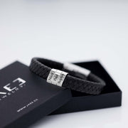 Lederarmband für Männer | LEGATUM | mit Namensgravur