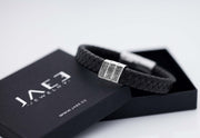 Lederarmband | FOEDUS | mit Fingerabdruck-Gravur
