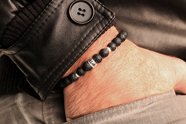 Lava Armband | FUNDAMENTUM | mit Namensgravur