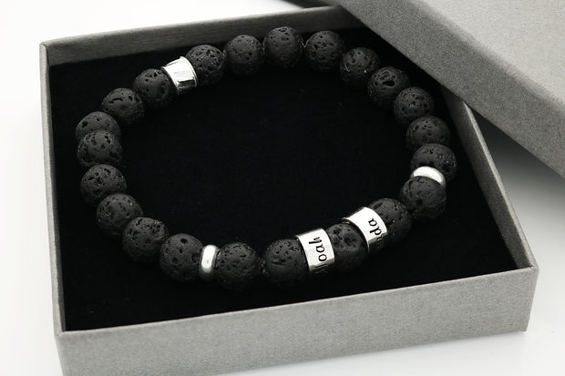 Lava Armband | FUNDAMENTUM | mit Namensgravur