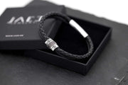Herren Lederarmband | VINCULUM | mit Fingerabdruck