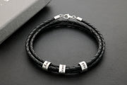 Leder-Armband für Männer | DONUM | mit Namensgravur