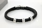 Leder-Armband für Männer | DONUM | mit Namensgravur