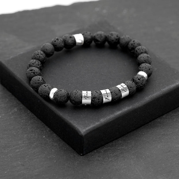 Lava Armband | FUNDAMENTUM | mit Namensgravur