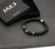 Vater Lava Armband | CREATIO | mit Baby-Fußabdruck