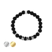 Vater Lava Armband | CREATIO | mit Baby-Fußabdruck