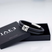 Vater Nappaleder Armband | IMPRESSIO | mit Fußabdruck