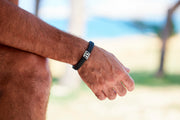 Vater Armband | CURSUS | mit Kinder-Fußabdrücken