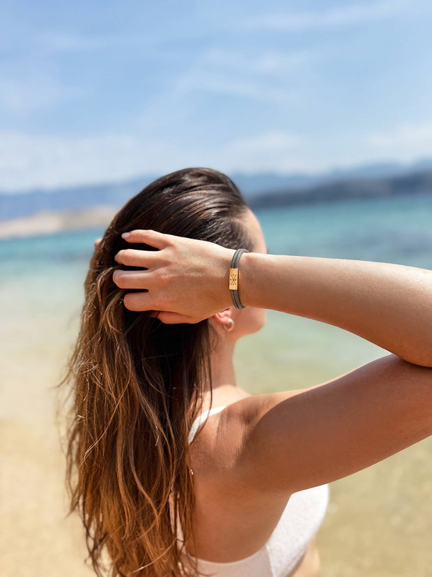 Surfer Armband für sie & ihn | mit persönlicher Wunschgravur - JAEE Namensschmuck