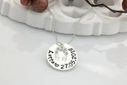 Sterling Silber Halskette - Namenskette - Personalisierte Halskette - Namenskette mit Gravur - JAEE Namensschmuck