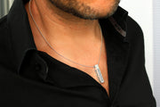 Herren Halskette Silber - personalisierte Herren Halskette - Herren personalisierte Halskette - JAEE Design