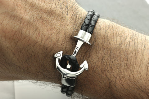 Personalisiertes Anker Armband - Anker Armband - Anker Armband Gravur - JAEE Namensschmuck