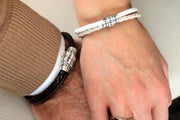 Armbänder für Paare mit Gravur - Armbänder für Sie und Ihn - Pärchen Schmuck - JAEE Namensschmuck