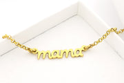 Geschenk für Mama - Mama Namenskette - Mutter Schmuck - Mama Halskette