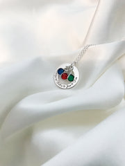 Halskette mit Namen - Personalisierte Familienkette - Halskette für Mama - Namenskette für Sie - JAEE Namensschmuck