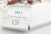 Sterling Silber Halskette - Namenskette - Personalisierte Halskette - Namenskette mit Gravur - JAEE Design